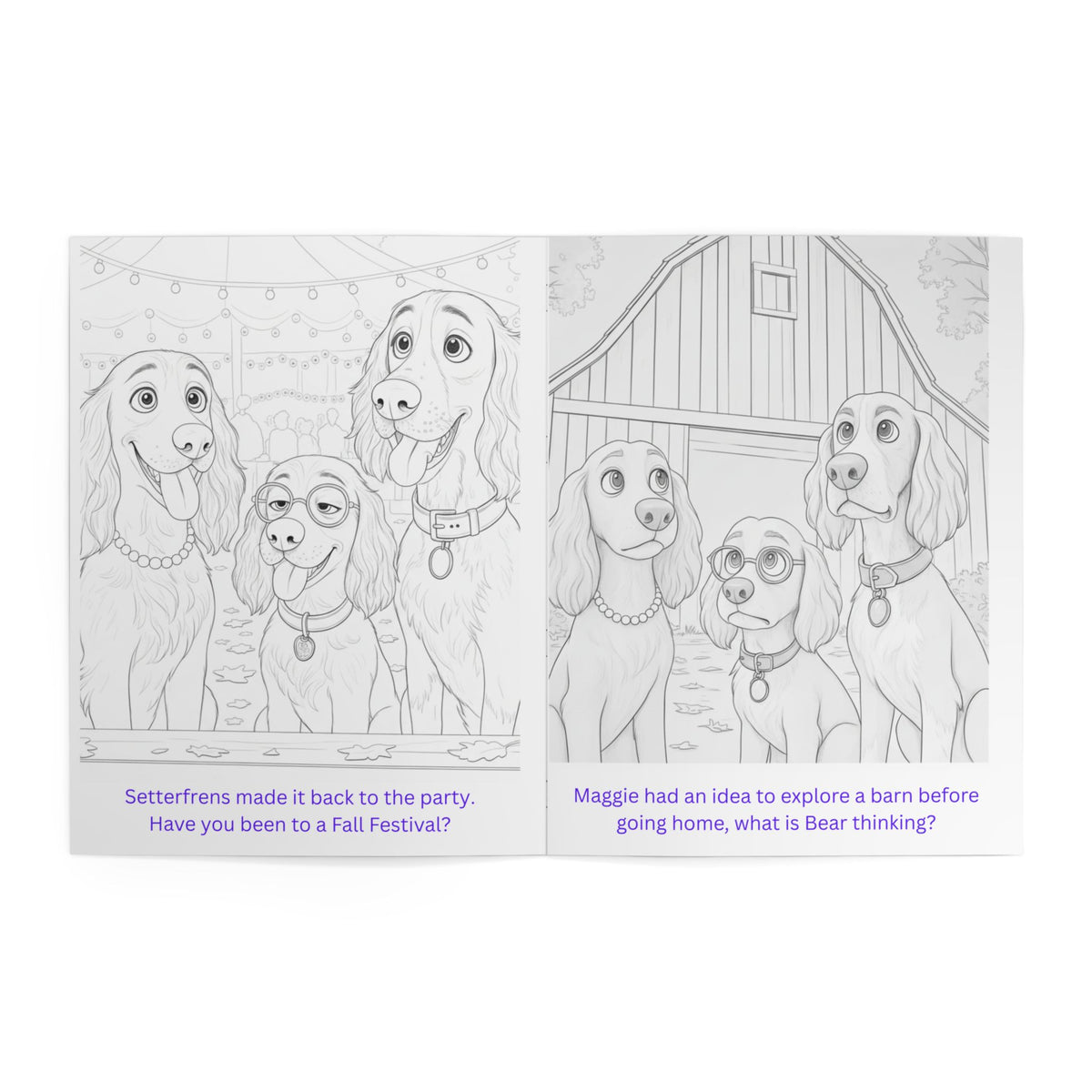 Spooky Creative Coloring Book, Educational Relaxing Kids Activity, Seasonal Halloween Gift