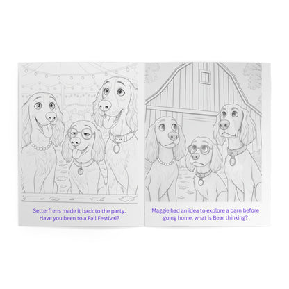 Spooky Creative Coloring Book, Educational Relaxing Kids Activity, Seasonal Halloween Gift